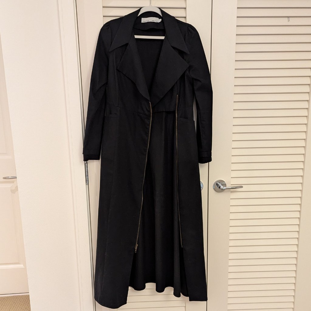 Kim Schalk Mcclearon Jacket Dress, Black - Medium